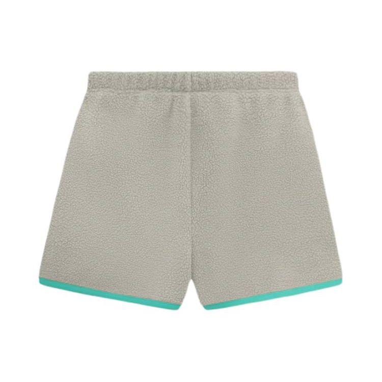 Fear of God Essentials Polar Fleece Shorts Seal Men Bottoms Grey 160SP244265F