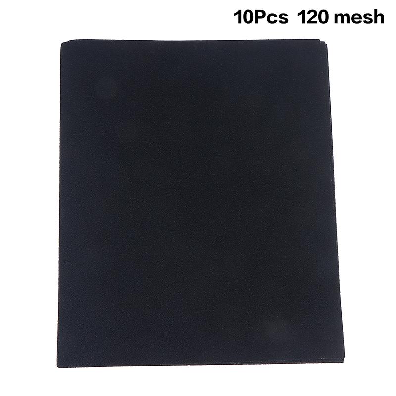 10Pcs Sandpaper 60-2000 Wet And Dry Dual-Use Car Wood Grinding And Polishing Resistant Silicon Carbide Water Sandpaper