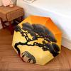 1 PC Automatic Folding Umbrella - Zebra Tree Pattern, Portable & Foldable Design with 8 Ribs, Christmas Birthday Gifts