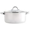 Casserole - Quid - Ottawa - 24 Cm - Stainless Steel - Ceramic Glass Bottom
