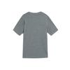 PUMA Comfortable Fashionable Versatile Solid Color Brand Logo Short Sleeve T-Shirt Unisex Tops Gray 691550