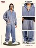 BE Winter 2025 Men's American Trend Plus Velvet Hooded Sweatshirt & Straight Casual Pants Two-Piece Set