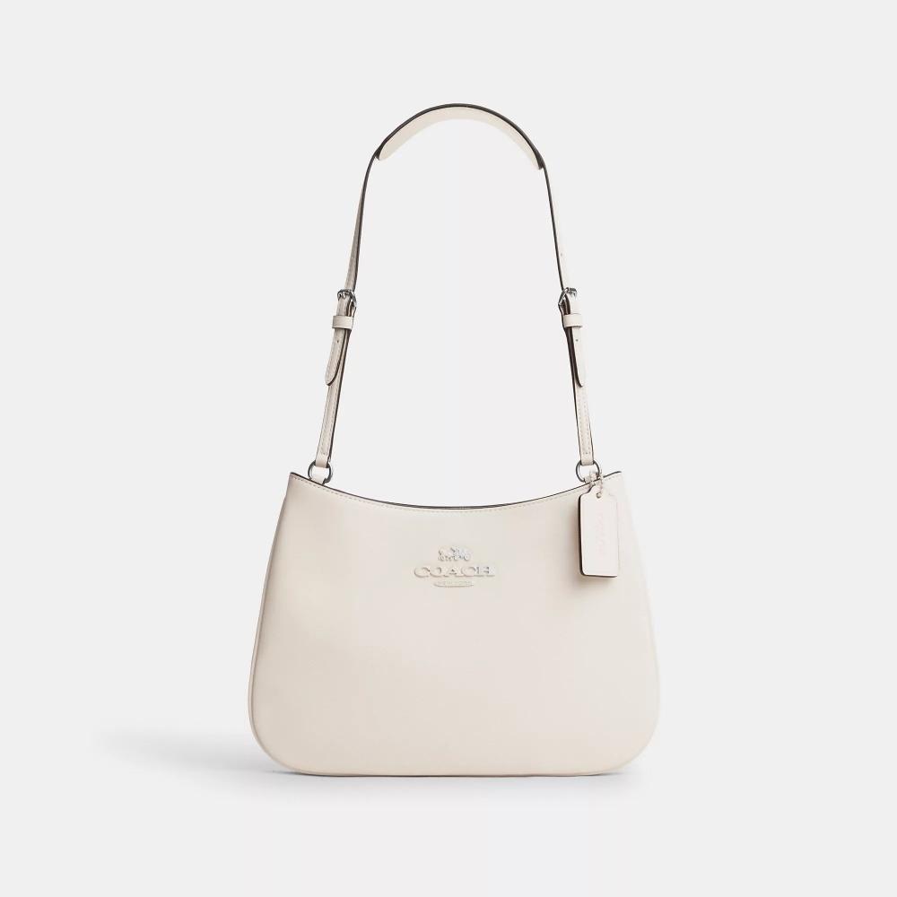 

Сумка через плечо Coach Penelope, серебристый мел