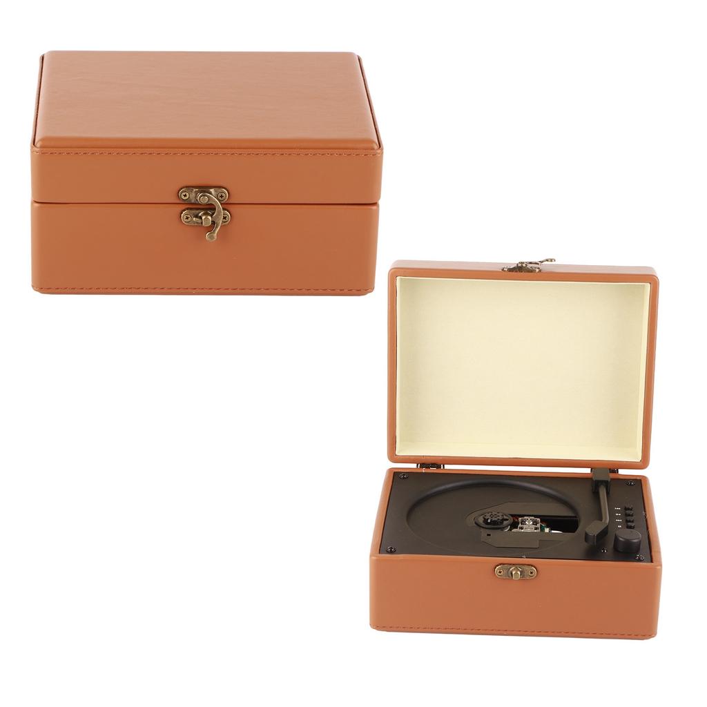Suitcase CD Player Professional HiFi Stereo Sound Bluetooth Record Player with Remote Control for Ho