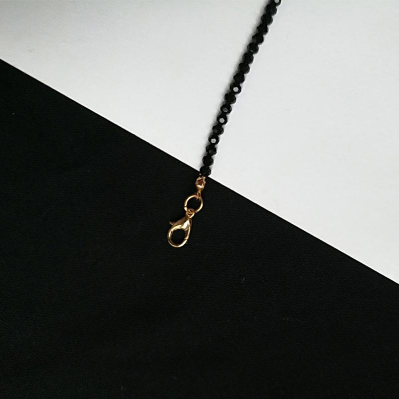 Marchio di moda Semplice Perline Nere Collana Corta Gioielli Femminili Donne Choker s Bijoux Femme Signore Festa 2024