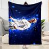 Chelsea Fc Player Portrait Blanket Comfortable Great for Bed Livingroom Seaside All-Season Use Modern Style