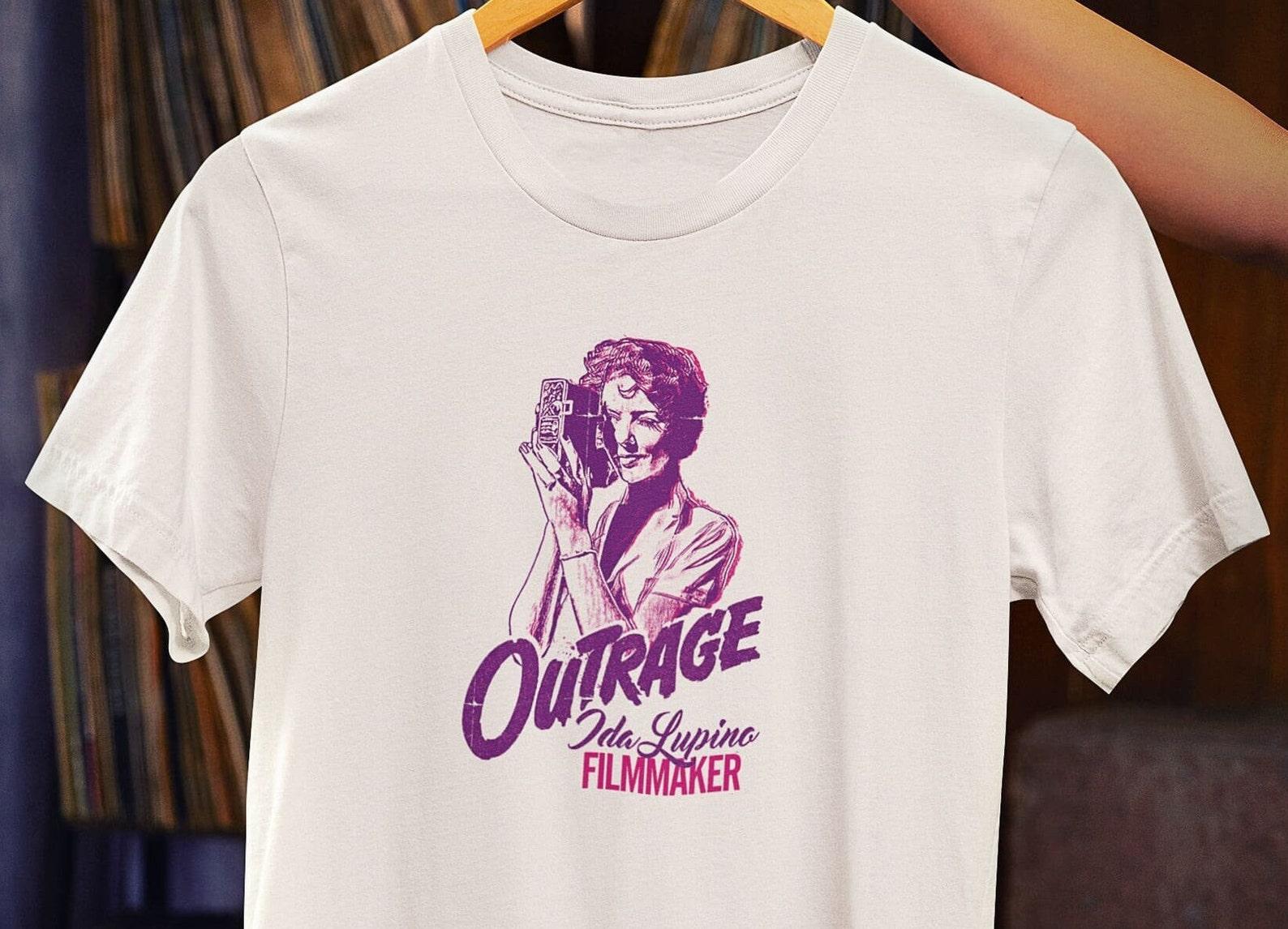 Ida Lupino T-Shirt – Feminist Film Director Tee 4XL