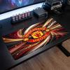 Tappetino Mouse Grande Stampato Manchester United, Tappetino da Scrivania Morbido in Gomma Antiscivolo per Gaming, Decorazione per Ufficio, Laptop, Computer