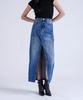 Cancan Denim Long Skirt Delphi