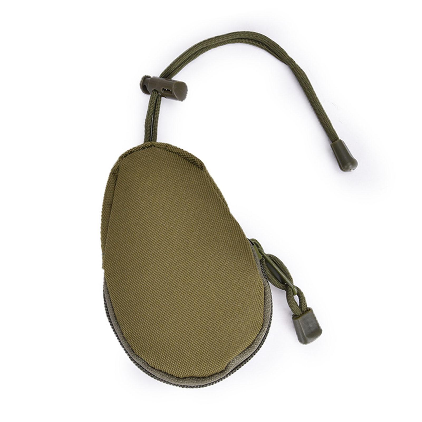 

Маленький підсумок Molle Міні-гаманець для ключів Тримач Застібка-блискавка Для вулиці Військовий Гаманець для монет з