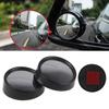 1Pair Car Adjustable Rearview Blind Spot Side Rear View Convex Wide Angle Mirror