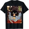 Magician Man of The Fire Warabi Kuniyoshi Japanese Retro Art T-Shirt TiuH Mens Womens Tank Top Sweatshirt Hoodie Longsleeve 1426 Black