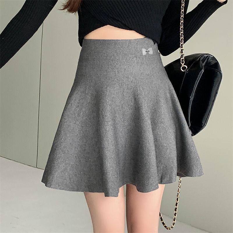 

Gentle Women s College Style Slimming A-Line Puffy Mini Skirt - Summer 2025 Collection S сірий колір