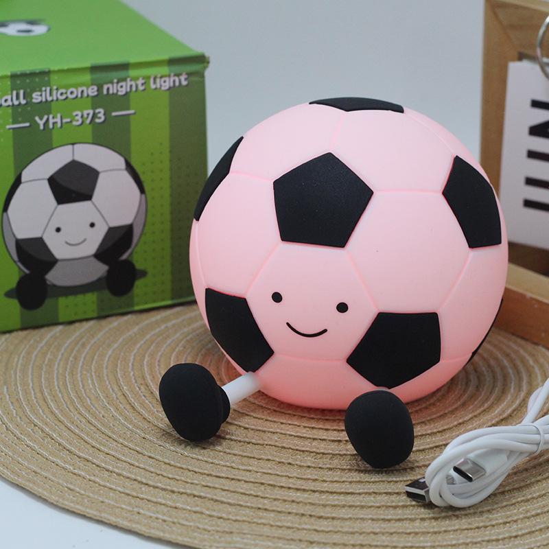 Football Night Light for Kids - Bedside Sleep Companion, Baby Feeding Eye Protection, Birthday Gift