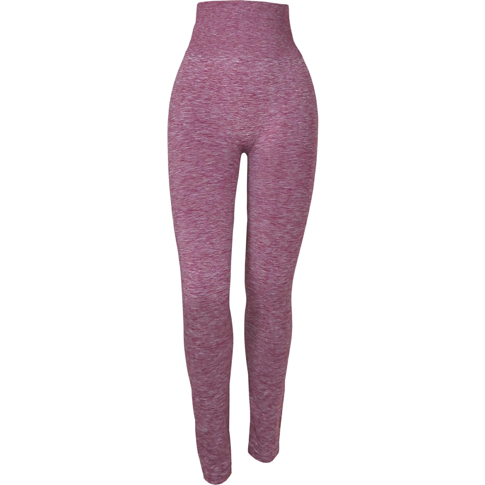 

[ENYA-KARIN] Skine Pelle Формирующие леггинсы с высокой талией, Меланж Бордовый, LL