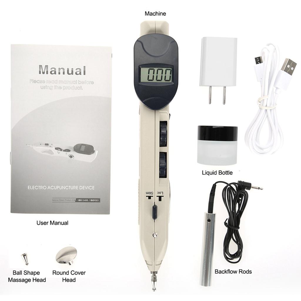 Digitales elektronisches Akupunktur-Gesundheits-Pulsmassagegerät Gesundheitspflege-Tool 110-240 V