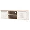 Day and Night - Day and Night White TV Cabinet 120x30x40 Cm