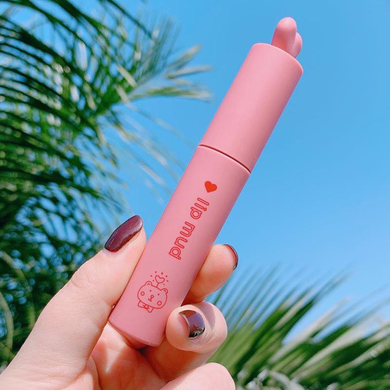 NOVO5411 Xinmu Sweatproof Air-Mist Lip Mud: Silky Smooth, Pigmented, Non-Transferring Lip Gloss