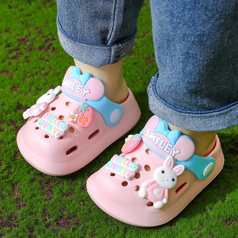 Mädchen-, Sandalen, Kinder-, Innenbereich, Weichsohlige, Säuglings- und Kleinkinder-, Rutschfest, Hausschuhe, Cartoon, Jungen-, Zehenschuhe
