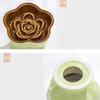 Creative Ceramic Drinking Water Food Tall footed Pet Bowls Anti Overturning Neck Protection Slow Food Anti Choking Cat Bowl, 1Pc