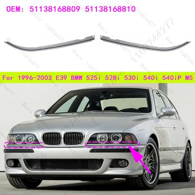 Voor 1996-2003 Chass E39 BMW 525i 528i 530i 540i 540iP M5 Koplamp Onderste Sierlijst 5113809 5113810