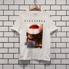 Boy's Casual Cotton Crew Neck T-shirt PLEASURES POOR CONNECTION T-SHIRT WHITE