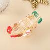 1pc Large 10.01 cm Santa & Reindeer Christmas Hair Claw Clip for Women - Elegant Cute Shark Clip with Secure Hold