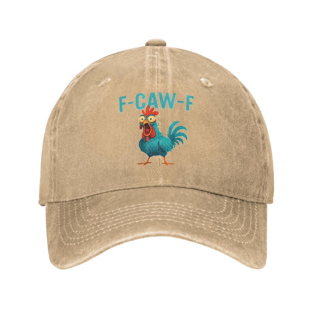 Baseball Cap FCAWF Funny Rooster Chicken Summer Casual Trucker Hat  Female Male Design Tennis Skate Hot Sale Snapback Cap