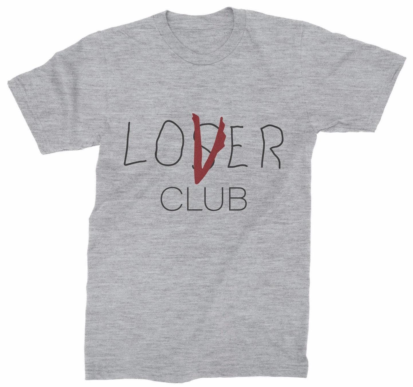 Loser Club Shirt Lover Club 2017 TShirt IT Movie Pennywise T-Shirt Clothing S