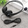 Corded Headsets with 3.5mm Plug Soft Skin Friendly Comfortable Over Ear Headphones for Conferencing and Music