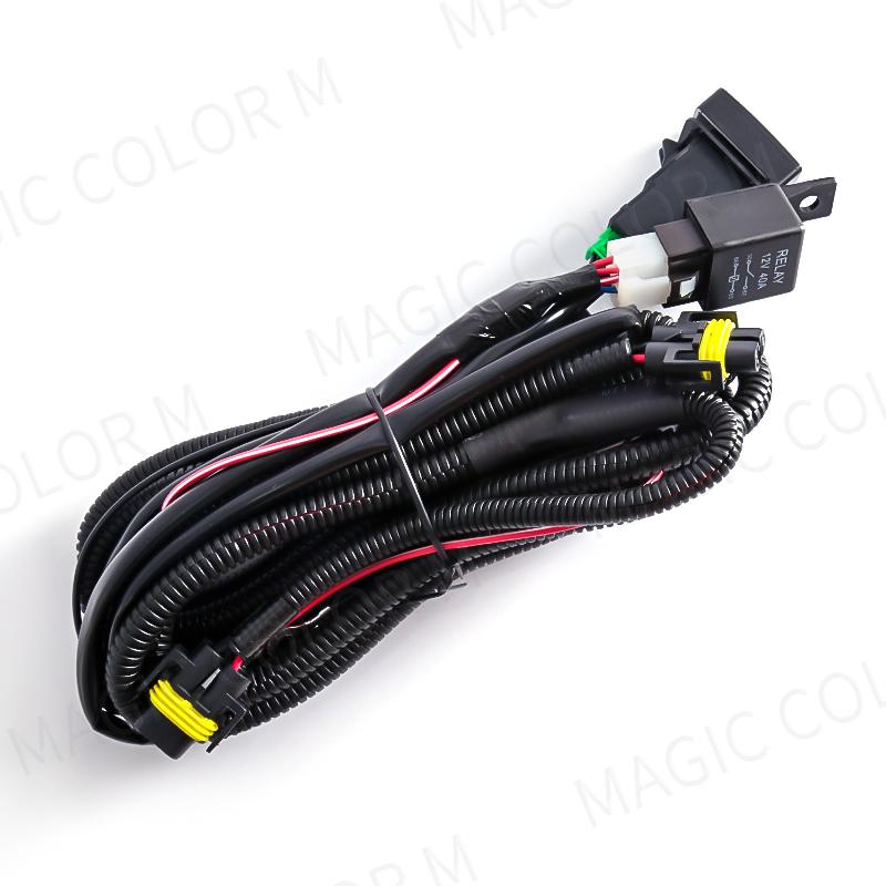 Wires Harness For Car Fog Light Socket Switch Indicator for Toyota Honda Nissan Mitsubishi Ford Suzuki Kia Car Accessories 12V