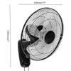 Ventilatore da Parete Oscillante 60W 220V a 3 Velocità per Casa Ristorante Ventilatore Industriale Regolabile per Raffreddamento Aria Ventilatore Elettrico con Telecomando