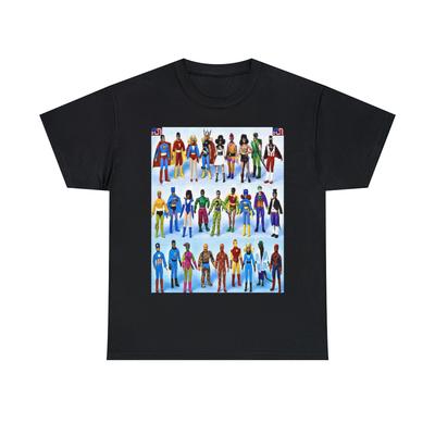 MEGO Worlds Greatest Heroes Vintage Ad Short Sleeve Tee
