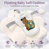 Collapsible Bathtub, Foldable Bathtub With Soft Cushion And Thermometer, Portable Travel Bathtub, Durable Bath Tub With No-Slip Feet