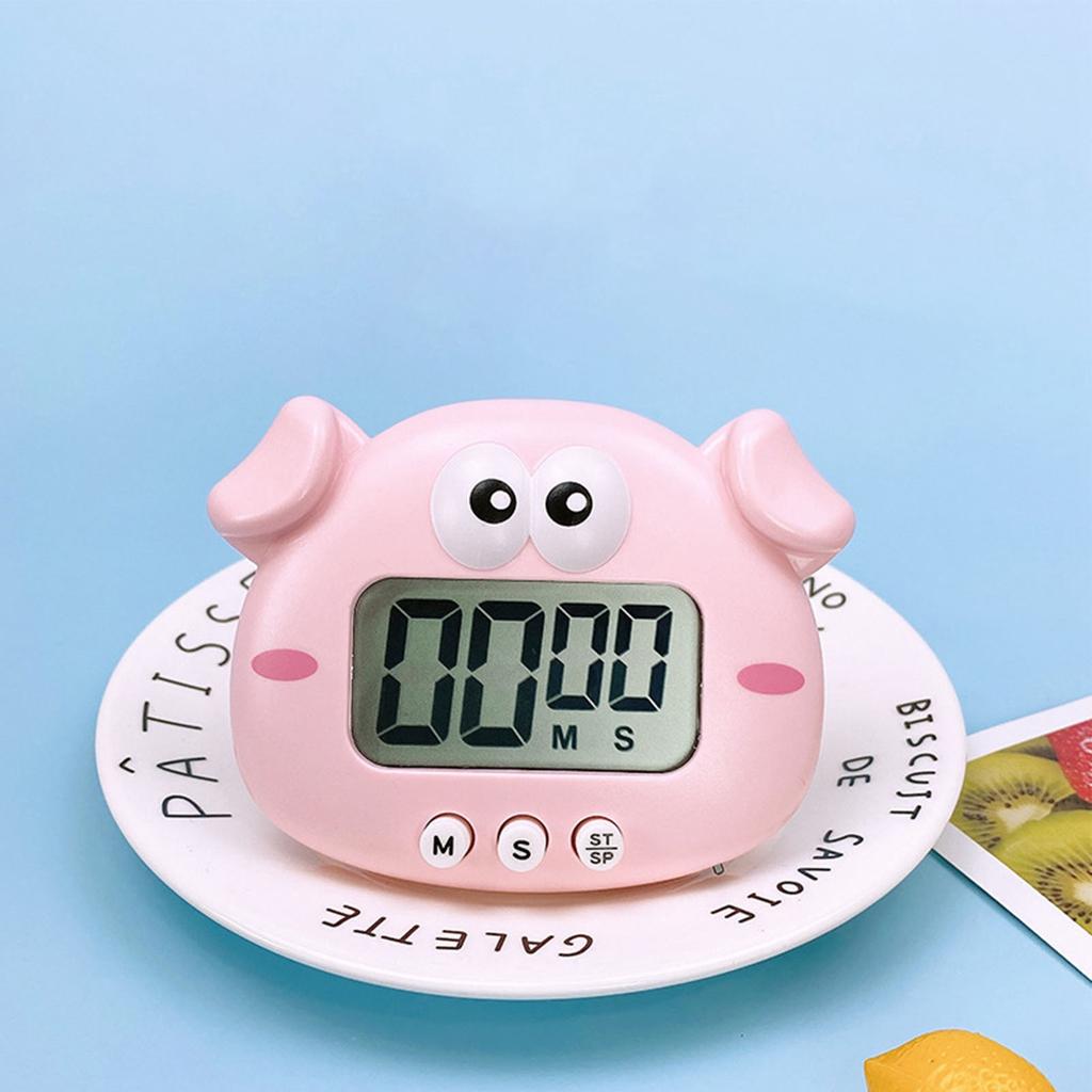 Réveil Timer   Horloge Numérique Minuteur de Cuisine Minuteurs de Cuisson pour Ménage Étudiants