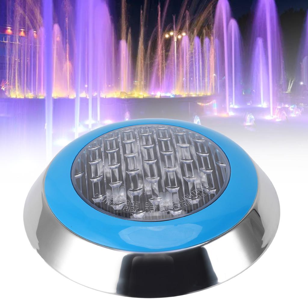 Wall Mounted Pool Light Waterproof 6000K White Light Embedded LED Underwater Swimming Pool Lamp for Pond Fountain 24V