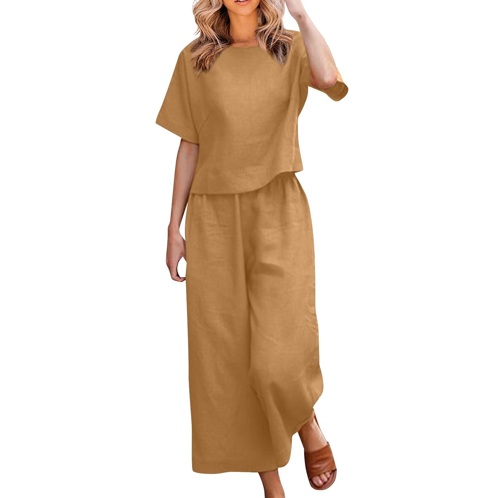 

Женский повседневный модный сексуальный пуловер с длинными и короткими рукавами, рубашка с круглым вырезом, литературный ретро, ​​однотонный повседневный костюм с разрезом M кофейный