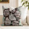 FFoo FFighters Band Cushion Cover Eco Linen Pillow Case DoubleSided Print Breathable Durable Zipper Home Decor Gift