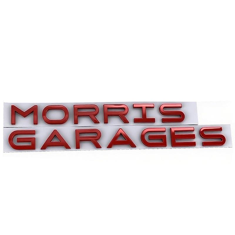 ZAR3 ABS Letter Sticker Car Front Rear Badge Emblem Accessories For Morris Garages MG ZS 5 7 6 Cyberster MG4 EV ES5 HS ONE GT GS MG3