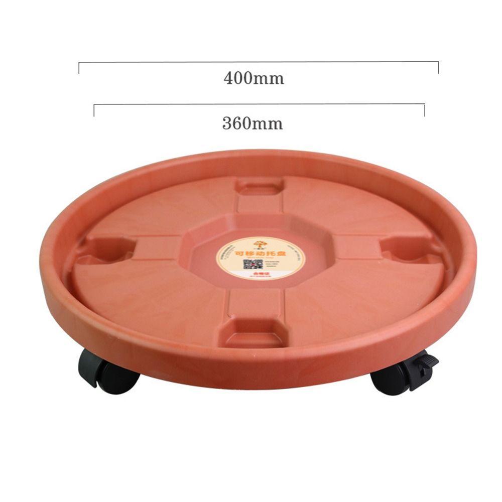 Heavy Duty Mobile Flower Pot Stand Universal Casters Flower Pot Rack  Indoor Outdoor