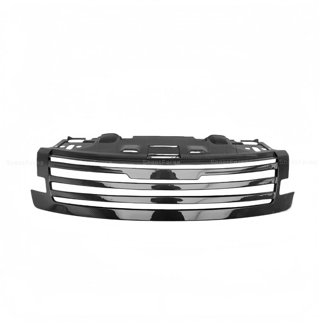 Dry Carbon Fiber Front & Rear Lips Hood Body Kit for Land Rover Range Rover SV Autobiography Long - MSY Model Upgrade