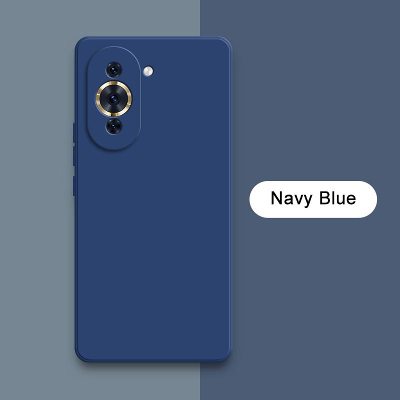 Luxury Square Liquid Silicone Case for Huawei Nova 10 Pro SE 10Z Youth Camera Protective Back Cover Nova10 10Pro 10SE