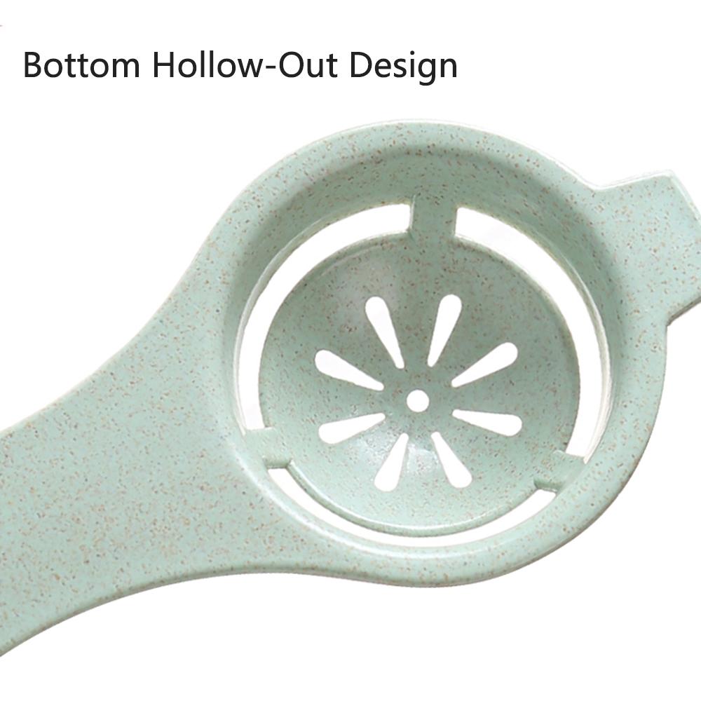 Kjøkkenbakeutstyr For hjemmebruk Bærbar miljøvennlig hvetestamme Materiale Eggfilter Eggehvit