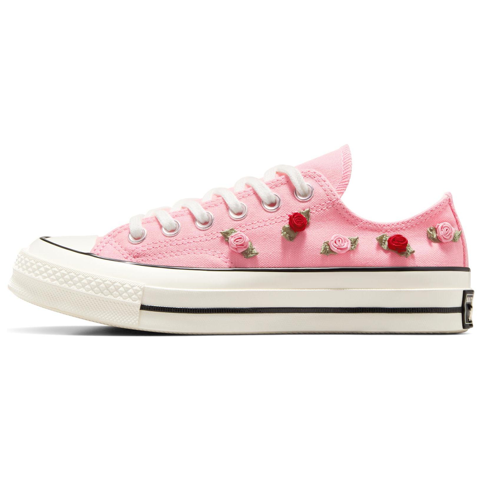 

Converse Chuck 70 Low День святого Валентина 2025 Женские кроссовки Розовый Светло-медузовый-Джиттер Красный A13649C 41.5