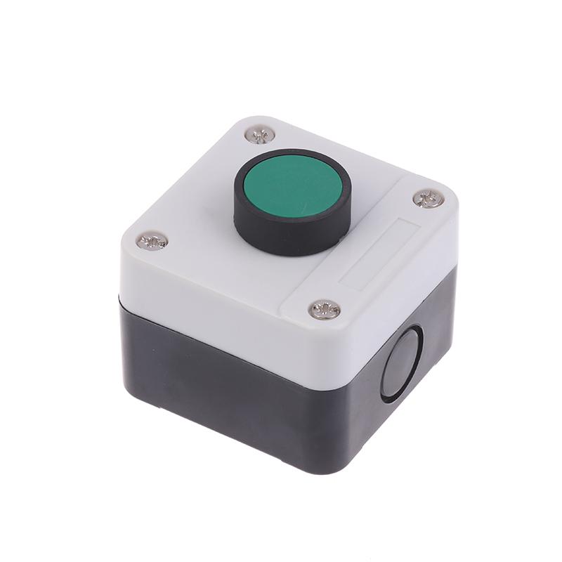 ABS Weatherproof Push Button Switch Station Box One Button Control Copper Contact Points For Gate OpenerGood Quality