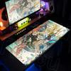 ESports Gaming Mouse Pad Washable Computer Keyboard Rug Anime Cute Girl Table Carpet Mouse Pad Wuthering Waves Suisui Soft Mat
