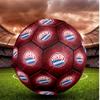 Bayern Monaco Pallone da Calcio Taglia 5 Alta Elasticità Pallone da Calcio Per Competizione All'aperto Allenamento Quotidiano Gioco