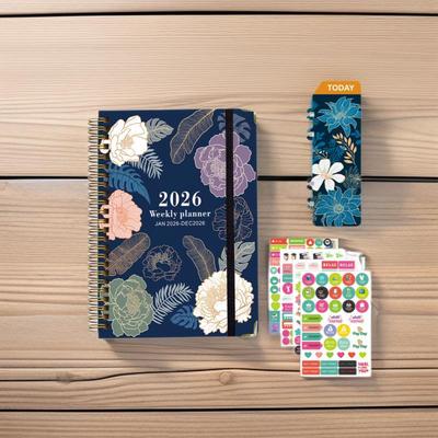 Agenda à spirales relié et Carnet de croquis 2026
