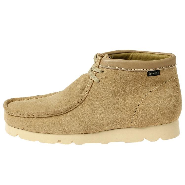 Clarks Wallabee Boots GTX Suede 'Maple' Men's 26168545