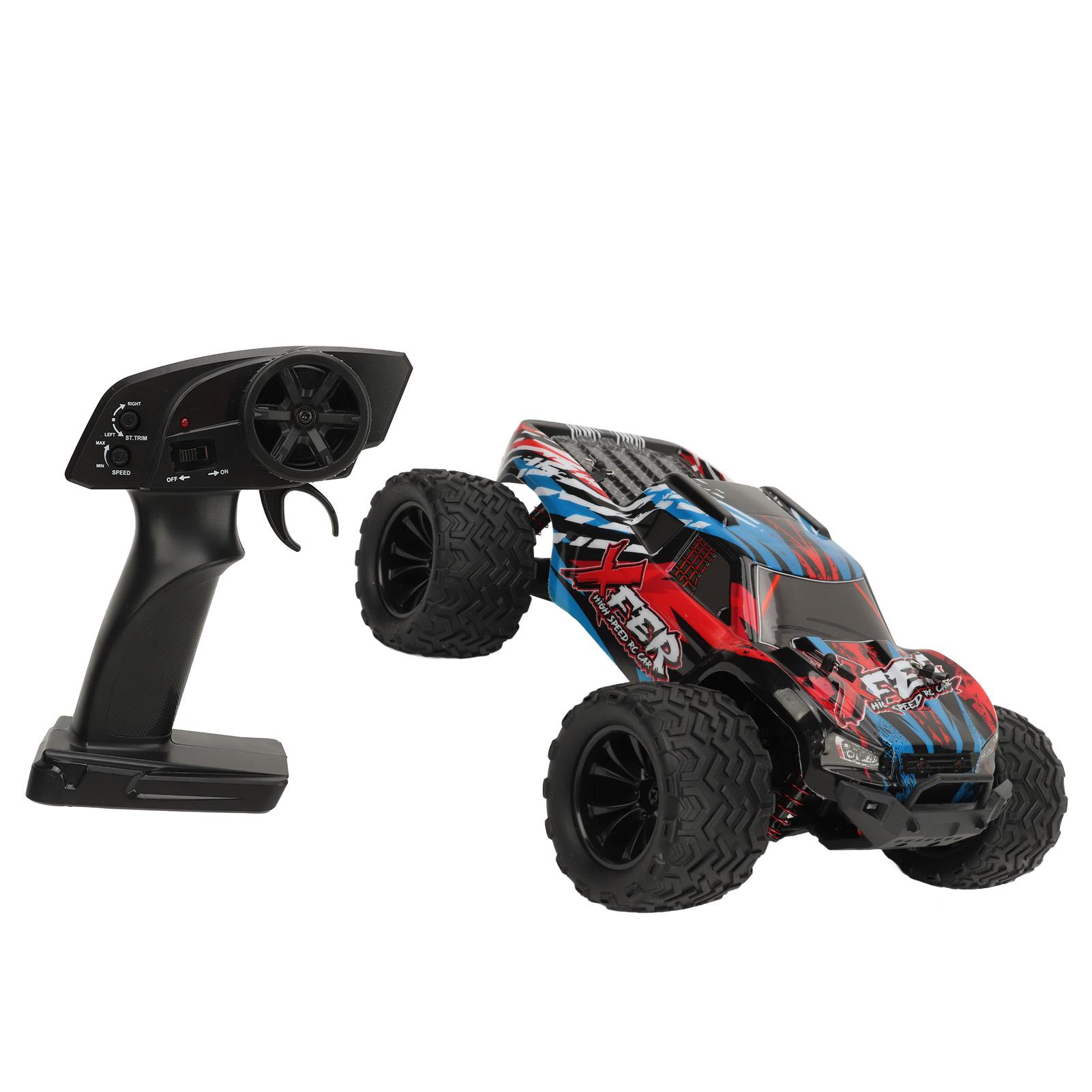 

1:16 RC Car 7.4V 1500mAH 40km/H Top Speed Double Motor Drive Off Road Vehicle for Kids Adults